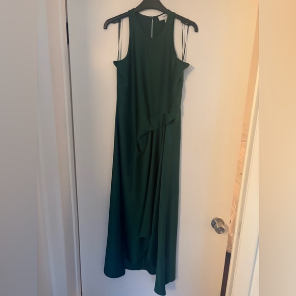 NWT Reiss Green High/Low Cocktail Dress - US size 0 - Picture 6 of 16